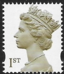 SG.2124 1st 2B olive brown New Millenium  Questa Photo elliptical perfs 15x14 gummed U/M (MNH)
