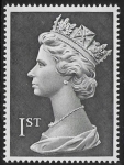 SG.2078  1st grey black 2B Recess Enschedé  perf 14x14½ gummed  U/M (MNH)