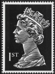 SG.2079 1st black 2B  Harrison perf 15x14  gummed U/M (MNH)