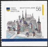 2002 Germany  SG.3086a  Millenary of Bautzen.  self adhesive ex booklet. U/M (MNH)