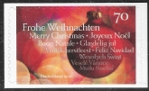 2016  Germany  SG.4088 Christmas 2nd issue. self adhesive ex booklet U/M (MNH)