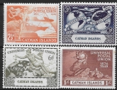 1949 Cayman Islands  SG.131-4  Universal Postal Union  set 4 values U/M (MNH)