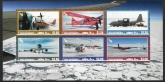 2018 Ross Dependency. MS.179   Aircraft mini sheet. U/M (MNH)