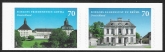 2018  Germany  SG.TBA  Castles (Friedenstein Gotha & Falkenlust Zu Bruhl ). self adhesive ex booklet. U/M (MNH)