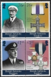 2018  British Antarctic.  SG.770-3  Centenary of End of WW1  Shackleton's Men.  set 4 values U/M (MNH)