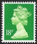 X913  18p CB bright green Harrison U/M (MNH)