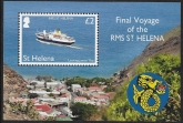 2017 St. Helena MS.1274 RMS St. Helena Mini Sheet U/M (MNH)