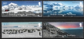 2018 British Antarctic SG758-61 Landscapes Set of 4 values U/M (MNH)