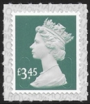 U2970 £3.45  2B greyish green M19L  SBP T3  Walsall (ISP) U/M (MNH)