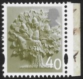 EN9  40p Oak Tree DX34  Walsall  U/M (MNH)