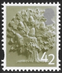 EN10  42p Oak Tree  Walsall  U/M (MNH)