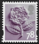 EN18  78p Tudor Rose  DLR  U/M (MNH)