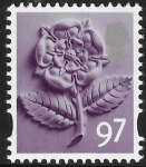 EN21  97p Tudor Rose  DLR  U/M (MNH)