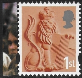 EN30  1st Sheild  (Queens Head grey)  ISP/Cartor  DY17   U/M (MNH)
