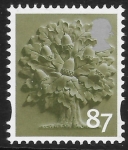 EN32  87p  Oak Tree  Litho Cartor  U/M (MNH)