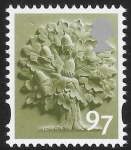 EN34  97p Oak Tree   Litho  Cartor  U/M (MNH)