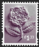 EN44  £1.33  Tudor Rose  Litho Cartor  U/M (MNH)