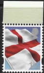 EN51  1st St.George's Flag (silver head 21/6/16) DY18  Litho ISP/Cartor  U/M (MNH)