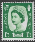 NI.5  1/3d  green crowns watermark Harrison U/M (MNH)