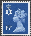 NI.33  15p ultramarine  phos.  Harrison  U/M (MNH)