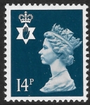 NI.39  14p deep blue CB  Questa  U/M (MNH)