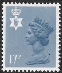 NI.43  17p grey-blue  phos. type I  Questa  U/M (MNH)