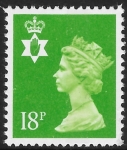 NI.47  18p  bright green CB  Questa  U/M (MNH)