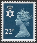 NI.53  22p blue  phos.  type I  Questa  U/M (MNH)