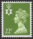 NI.54  22p yellow-green phos.  type I  Questa  U/M (MNH)