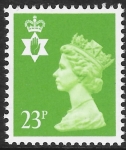 NI.56  23p  bright green  phos.  Questa  U/M (MNH)