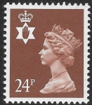 NI.58  24p chestnut  phos.  Questa  U/M (MNH)