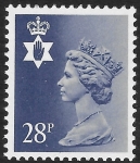 NI.62a  28p deep violet-blue  phos.   type II  perf 15x14  Questa U/M (MNH)