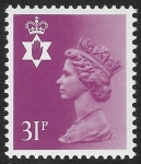 NI.64  31p bright purple  phos.  type I  Questa  U/M (MNH)