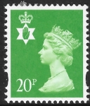 NI.79  20p bright green CB  Gravure Walsall  U/M (MNH)