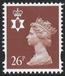 NI.81b  26p  chestnut  2B perf 14  Gravure Walsall U/M (MNH)