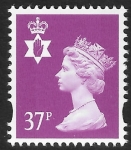 NI.82  37p  bright mauve 2B  Gravure Walsall  U/M (MNH)