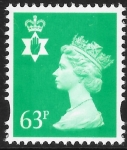 NI.85  63p light emerald  2B Gravure Walsall U/M (MNH)