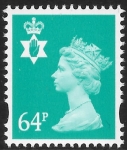 NI.86  64p turquoise blue  2B  Gravure Walsall U/M (MNH)