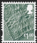 NI.106  £1.00 Linen  Litho Cartor  U/M (MNH)