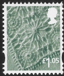 NI.107  £1.05  Linen  Litho Cartor  U/M (MNH)