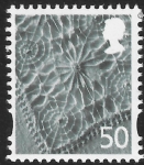 NI.125  50p  Linen  Gravure DLR  U/M (MNH)