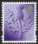 S111  'E'  2B  thistle  Gravure DLR  U/M (MNH)