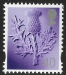 S112  40p  2B  thistle  Gravure DLR  U/M (MNH)