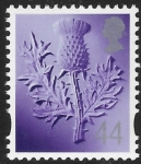 S114  44p  2B  thistle  DLR  U/M (MNH)