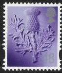 S115  48p  2B  thistle  Gravure DLR  U/M (MNH)