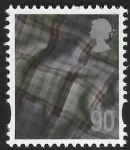 S123  90p  2B  tartan  Gravure DLR  U/M (MNH)