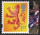 S131a  1st 2B Lion (Queens Head grey) DY17  Litho ISP  U/M (MNH)