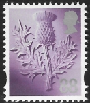 S134  88p 2B  thistle  Litho Cartor  U/M (MNH)