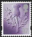 S135  97p 2B  thistle   Litho Cartor  U/M (MNH)