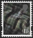 S169  £1.55 2B  tartan  (new typeface)  Litho Cartor/ISP  U/M (MNH)